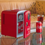 Coca Cola 4L Mini Fridge 6 Can 12V Portable Cooler & Warmer In Red - Image 5