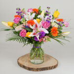 50 Stem Festival Glow Flower Bouquet with Greetings Card - Image 4