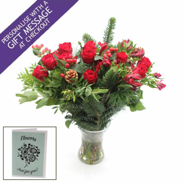 38 Stem Majestic Christmas Flower Bouquet