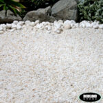 Bowland Stone White Marble Pebbles 8-11mm (750kg Bulk Bag)