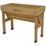 VegTrug Cedar Wood 1m Wall Hugger Planter - Image 3