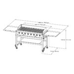 Nexgrill 8 Burner Event Gas Barbecue Grill + Cover - Image 2