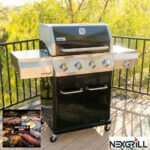 Nexgrill Gourmet Pro 5 Burner Gas Barbecue Grill + Cover