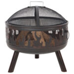 RedFire Blazer Wood Burning Fire Pit + BBQ Grill - Image 3