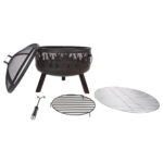RedFire Blazer Wood Burning Fire Pit + BBQ Grill - Image 5
