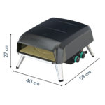 Jamie Oliver by Tefal Rotating Gas Powered 12" Pizza Oven Bundle - Image 2