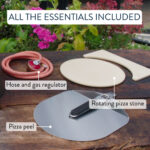 Jamie Oliver by Tefal Rotating Gas Powered 12" Pizza Oven Bundle - Image 5