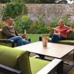 Stone Garden 5 Piece Deep Seating Patio Set in Green - Image 8