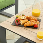 Stone Garden 5 Piece Deep Seating Patio Set in Green - Image 9