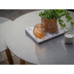 Bramblecrest Copenhagen Corner Sofa Patio Set with Duo Round Coffee Tables - Image 4