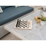 Bramblecrest Monterey Rattan Modular U-Shaped 4 Piece Fire Patio Set - Image 4
