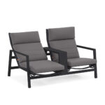 LIFE Outdoor Living Bondi Tete-a-Tete Reclining Patio Set - Image 5