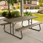 Lifetime 6ft (1.82m) Classic Folding Picnic Table - Model 60112 - Image 4