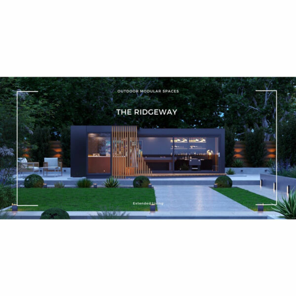 Ridgeway Garden Room Installed by Outdoor Modular Spaces, Available 15sqm up to 30qm