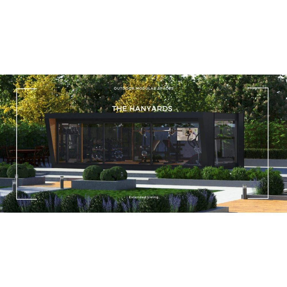 Hanyards Garden Room Installed by Outdoor Modular Spaces, Available 15sqm up to 30qm