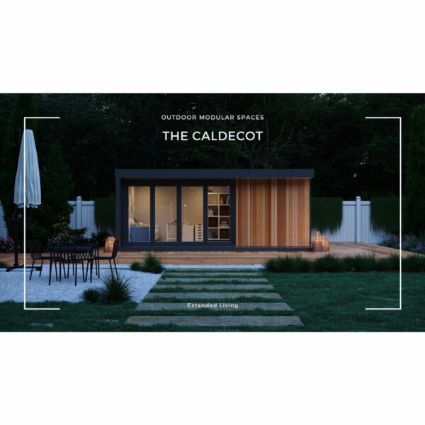 Caldecot Garden Room Installed by Outdoor Modular Spaces, Available 15sqm up to 30qm