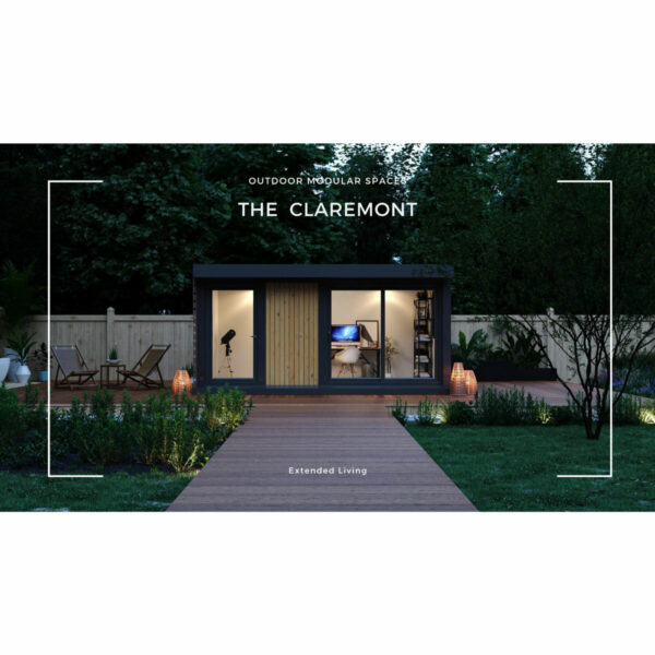 Claremont Garden Room Installed by Outdoor Modular Spaces, Available 15sqm up to 30qm