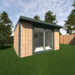 Installed Green Retreats Basebox Garden Room, External Footprint 4290mm (w) x 3830mm (d) - Image 5
