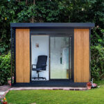Installed Green Retreats Basebox Plus Garden Room, External Footprint 3090mm (w) x 3860mm (d)