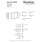 Installed Green Retreats Basebox Garden Room, External Footprint 4900mm (w) x 2620mm (d) - Image 5