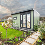 Installed Green Retreats Basebox Garden Room, External Footprint 4290mm (w) x 3230mm (d) - Image 4
