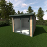 Installed Green Retreats Basebox Garden Room, External Footprint 3070mm (w) x 3830mm (d) - Image 4