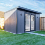Installed Green Retreats Basebox Garden Room, External Footprint 3680mm (w) x 3230mm (d) - Image 3