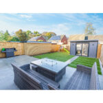 Installed Green Retreats Basebox Garden Room, External Footprint 3680mm (w) x 3230mm (d) - Image 4