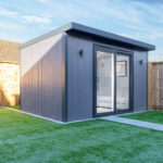 Installed Green Retreats Basebox Garden Room, External Footprint 3680mm (w) x 2620mm (d) - Image 4