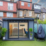 Installed Green Retreats Basebox Garden Room, External Footprint 2460mm (w) x 2620mm (d) - Image 2