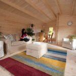 Forest Garden Woodbury 58mm Log Cabin 22ft 9" x 13ft 1" (7 x 4m) - Image 3