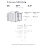 Green Retreats Self Build Garden Room, External Footprint 3680mm (w) x 2620mm (d) - Image 5