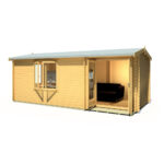 Shire Thetford 44mm Log Cabin 20ft x 10ft (6 x 3m) - Image 5