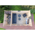 Shire Rydal 44mm Log Cabin 17 x 10ft (5.1 x 3m) - Image 4