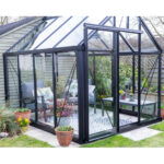 Janssens Liege 7ft 7'' x 10ft 1'' (2.4 x 3.1 m) Aluminium Greenhouse Package - Image 3