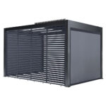 Sunvilla 7ft 6" x 12ft 2" (2.3 x 3.7m) Fixed Louvered Wall Panel - Image 3