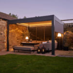 Sunvilla 9ft 10" x 13ft 2" (3 x 4m) Full Electric Louvered Pergola with LEDs - Image 7