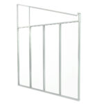 Palram Canopia Feria 3 SideWall Patio Cover, White - Image 4