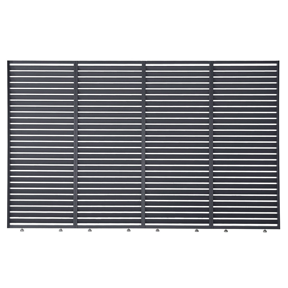 Sunvilla 7ft 6" x 9ft 2" (2.3 x 2.8m) Fixed Louvered Wall Panel
