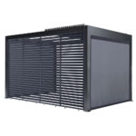 Sunvilla 7ft 6" x 9ft 2" (2.3 x 2.8m) Fixed Louvered Wall Panel - Image 3