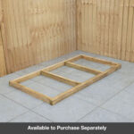 Forest Garden 6ft x 3ft (1.8 x 0.9m) Wooden Garden Bar Entertainment Shed - Image 4