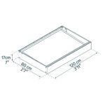 Palram Canopia Sophia 1200 (1.2m x 0.8m) Door Cover - Image 2