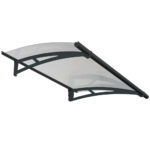 Palram Canopia Aquila Door/Patio Cover, Clear in 2 Sizes - Image 4