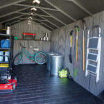 Lifetime 8ft x 17ft 5" (2.4 x 5.3m) Rough Cut Outdoor Storage Shed - Model 60352 - Image 3