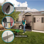 Lifetime 15ft x 8ft (4.6 x 2.4m) Dual Entry Storage Shed - Model 60537 - Image 4