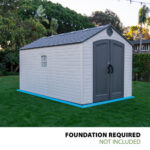 Lifetime 8ft x 15ft (2.4 x 4.5m) Storage Shed - Model 60394 - Image 5