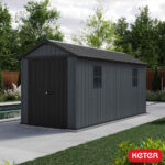 Keter Newton Plus 15ft 6" x 7ft 5" (4.7 x 2.3m) Storage Shed in 2 Configurations - Image 2