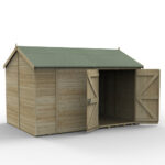 Forest Garden Timberdale 12ft x 8ft 3" (3.6 x 2.5m) Tongue & Groove Wooden Storage Shed - Image 4