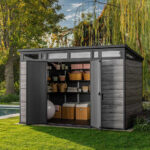 Keter Storm Grey Signature 11ft 2" x 7ft 2" (3.4 x 2.2m) Storage Shed - Image 3