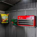 Lifetime 7ft x 12ft (2.14 x 3.57m) Wood Look Storage Shed - Model 60311U - Image 4